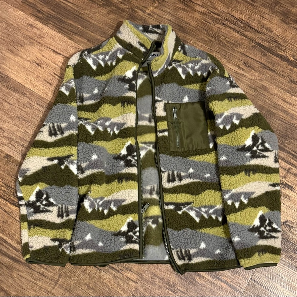 Old Navy | Sherpa Fleece Jacket | Big Boys Size XL